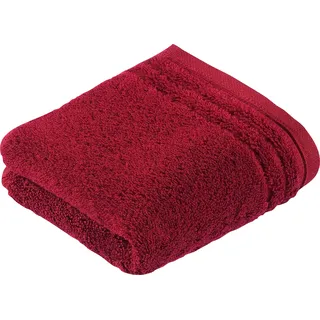 VOSSEN Vienna Style Supersoft Seiftuch 30 x 30 cm rot 3 St.