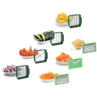 Genius Nicer Dicer Quick Professional Gemüsehobel, Kunststoff, Grün