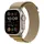 Watch Ultra 2 GPS+Cellular 49 mm Titaniumgehäuse beige Alpine Loop khaki L