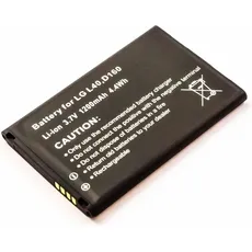 CoreParts Battery for Mobile (Akku, LG), Mobilgerät Ersatzteile, Schwarz