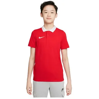 Nike Dri Fit Park Kurzarm-poloshirt - University Red / White / White - 12-13 Jahre