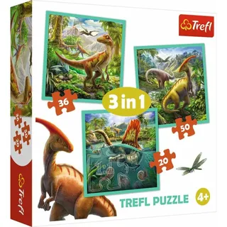 Trefl 34837, 50 Stück(e), Dinosaurier, 4 Jahr(e)