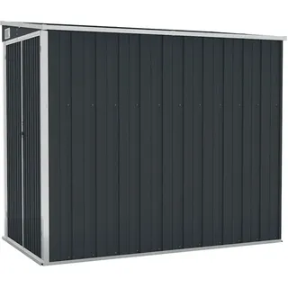 vidaXL Geräteschrank 1,94 x 1,18 m Grau