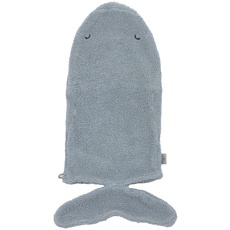 LÄSSIG Kinder Spiel-Waschhandschuh Waschlappen Frottier Stoff Baumwolle/Play Wash Glove GOTS Whale