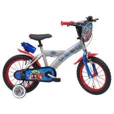 Vélo ATLAS Jungen Kinderfahrrad 14 Zoll Avengers/Marvel Fahrrad, grau, 14''