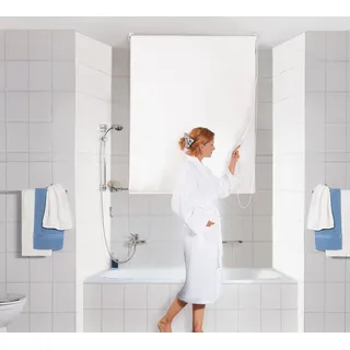 KLEINE WOLKE Duschrollo 140 x 240 cm weiß