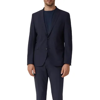 s.Oliver Herren Sakko – Slim Fit, elastisch, Schurwollmix