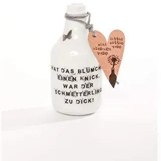 Mini Flaschenvase Schmetterling