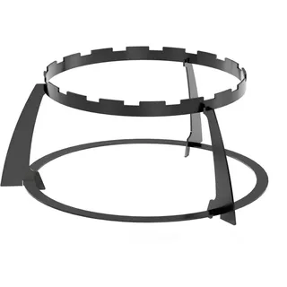 Hoher Spießring D 34cm für Grillplatten mit 50 cm Öffnung Feuerschalen 78, 82cm