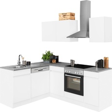 Bild Winkelküche »Roth«, mit E-Geräten, Stellbreite 210 x 175 cm weiß