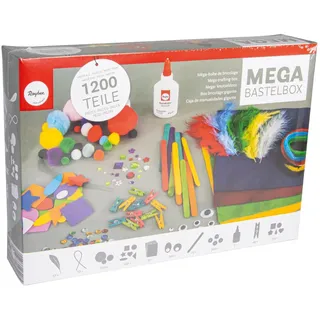 Rayher Bastelset Mega-Bastelbox mehrfarbig