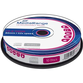 MediaRange CD-R (10 x), Optischer Datenträger