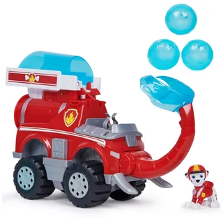 Spin Master Jungle Pups Elefanten-Fahrzeug mit Wasser-Abwurf und Marshall Figur