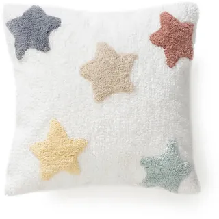 benuta Kissenbezug Stars Multicolor 45x45 cm , Textil , Stern/Sternzeichen , Quadratisch , 45x45 cm , Oeko-Tex® Standard 100 , Heimtextilien, Bettwäsche & Leintücher, Bettwäsche