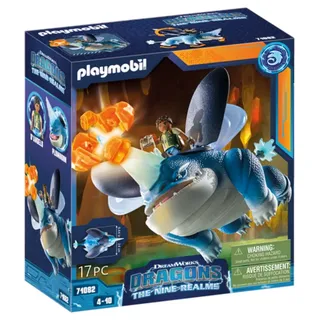 Playmobil Dragons Plowhorn & D'Angelo 71082