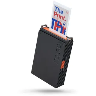 Fujifilm instax mini Link+TM Sofortbild-Printer, Schwarz-Orange