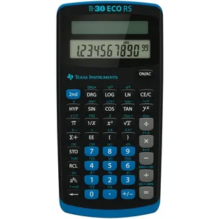 Texas Instruments TI-30 eco RS Schwarz/Blau