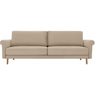 Creation BY ROLF BENZ 2-Sitzer »CR.450, Designsofa, Loungesofa« modern Landhaus, Füße in Nussbaum, Breite 168 cm, beige