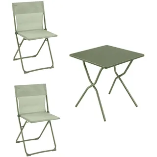 Lafuma Balcony Balkonmöbel-Set 3tlg. Batyline/Stahl Klappbar