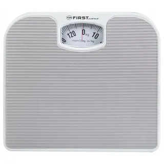 Mechanische Badezimmerwaage First Austria 130 kg Silber, kompakt 8020-gr