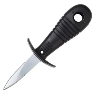 Fackelmann Austernmesser 14,6 cm Schwarz