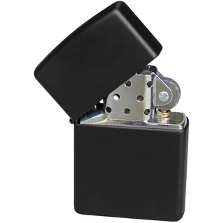 Zippo Feuerzeug, schwarz