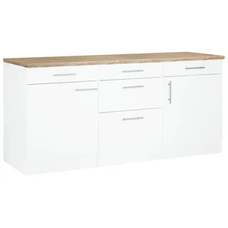 OPTIFIT Unterschrank Mini 180 x 60 x 84,8 cm Braun