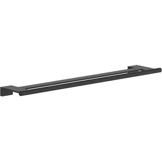 Hansgrohe AddStoris S Doppelbadetuchhalter Mattschwarz 41763670