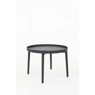 Niehoff Beistelltisch Ø 50 x 34 cm Anthrazit/Schwarz