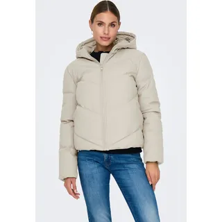 Jacqueline de Yong Damen, Jdyarnhem Water Rep Short Puffa OTW Noos Jacke, Moonbeam, Xs