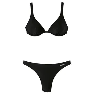 Beco Damen Bügel Bikini B-Cup, schwarz, 38, 0/81030