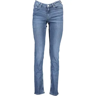 GANT Herren Jeans in Klassischem Blau - Komfortabler Sitz mit Elastischem Bund, Strapazierfähige Baumwoll-Polyester-Mischung, 5 : Größe - 27 L34 Größe: 27 L34 - Blau