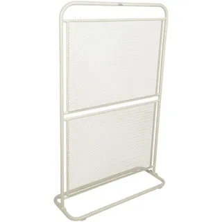 kompatible Ware Garten-Paravent 80 x 124 cm Beige Stahl