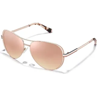 CARFIA Pilotenbrille Damen Sonnenbrille Polarisiert UV400 Schutz mit Etui