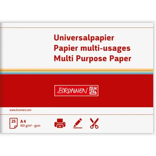Brunnen Universalpapier A4 160 g/m2 25 Blatt