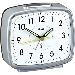 Mebus 25362 Wecker - Silver