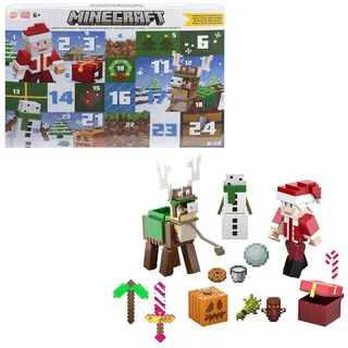 Mattel Minecraft Spielwaren Adventskalender 2024