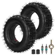 RUTU 13x5.00-6 13X5-6 Reifen und Schlauch mit gebogenem TR87-Ventilschaft für Razor Dirt Quads Yerf Dog Motovox Go Karts Dirt Bikes ATVs Rasenmäher Hoftraktoren Wagen Sackkarren 4 Räder 2er-Pack