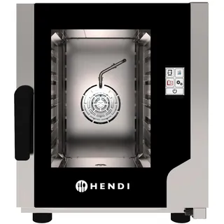 HENDI Konvektions-Dampfgarer Touch, 5x GN 2/3 , 230V/3200W, 550x754x(H)662mm,