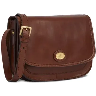 The Bridge Story Donna Schultertasche 24cm Braun/Gold