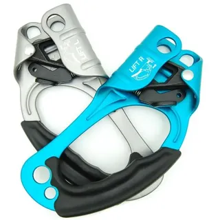 KONG - Handsteigklemme - Set - Lift - Links / Rechts Grau/Cyan