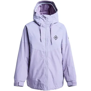 Snowboardjacke ROXY "Cross Contour 10K", Damen, Gr. S, bunt (ice blau), Obermaterial: 100% Polyester., Jacken Snowboardjacke