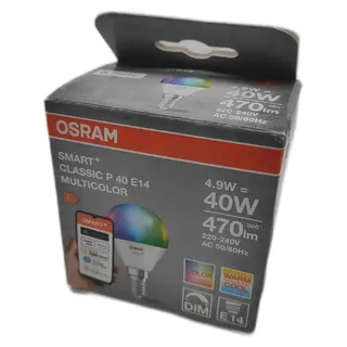 Osram LED-Lampe E14 4,9 W 470 lm Multicolor dimmbar