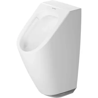 Duravit ME by Starck Urinal Duravit Rimless, Elektronik-Urinal für Netzanschluss, ohne Fliege, mit HygieneGlaze, mit Steuerung, 2809312093