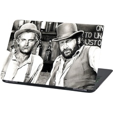 Laptop Folie Cover: Strange Klebefolie Notebook Aufkleber Schutzhülle selbstklebend Vinyl Skin Sticker (13-14 Zoll, LP46 Bud Spencer)