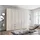 Drehtürenschrank Monaco 246,9 x 216 x 58 cm Beige/Braun