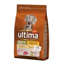 2x3kg Vită Adult Medium / Maxi Ultima Hrană uscată câini