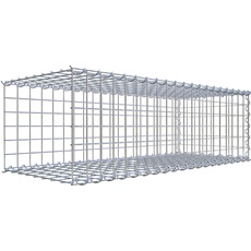 Bild Gabione, silbergrau, Maschenweite 5 5 cm