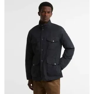 Barbour für Herren. MWB1174 Moderne wasserdichte Jacke Ogston, marineblau (L), Lässig, Polyamid