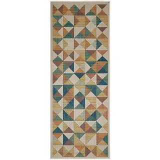 Andiamo Sedona Dreieck Outdoor-Teppich 80 x 200 cm Mehrfarbig
